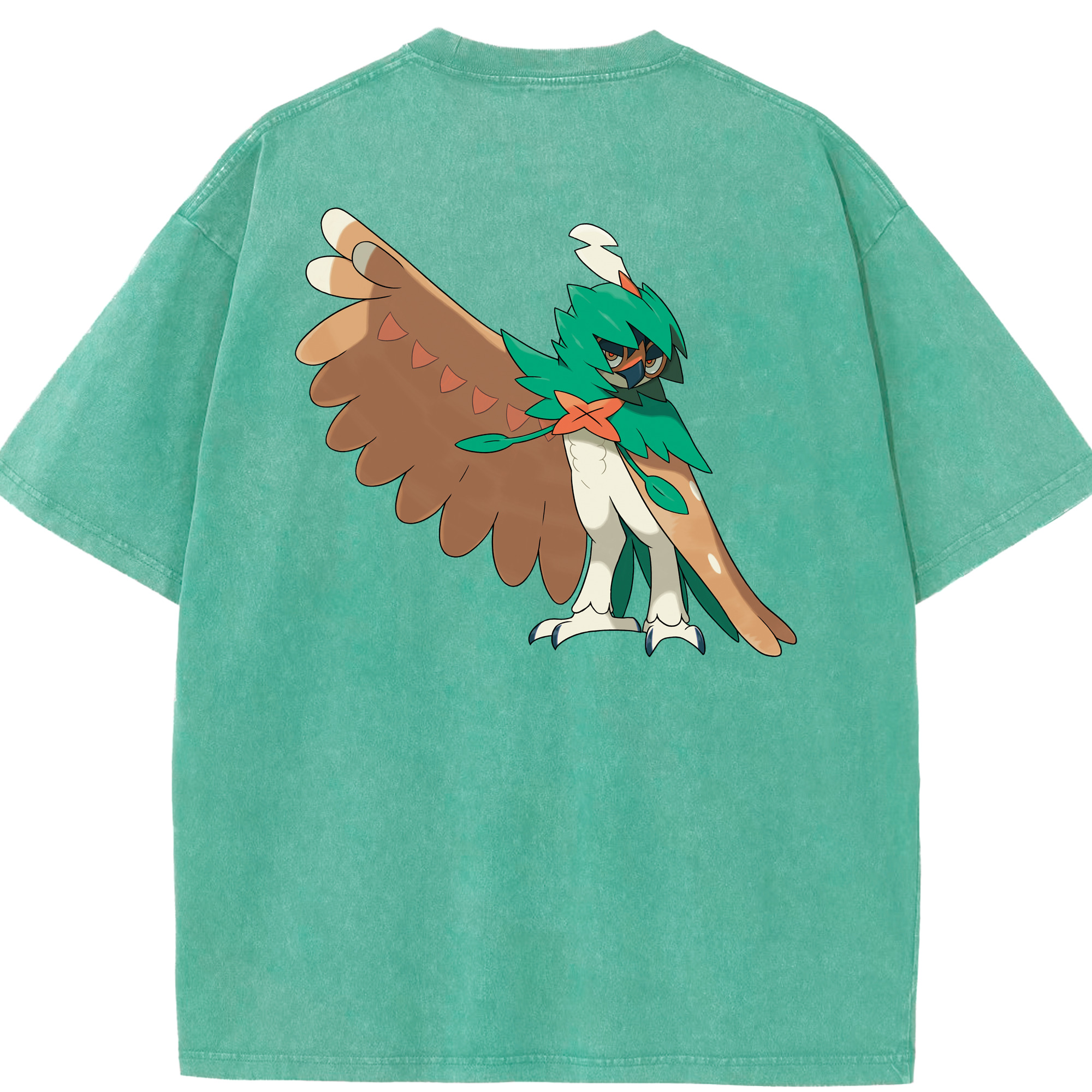 （画像用） ポケットモンスター Pokémon 綿100% ヴィンテージ風 半袖Tシャツ（背面プリント）